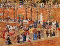 Prendergast, Maurice Brazil - Pincian Hill, Rome